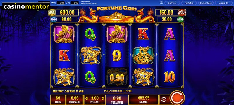 Canada - fortune coin free slots